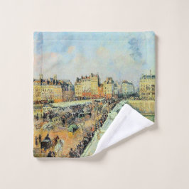 Toalha De Rosto Pont Neuf, Tarde, Sunlight Camille Pissarro