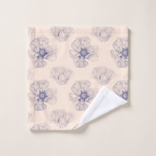 Toalha De Rosto Poppy Grande Botânico (Pano de lavar)