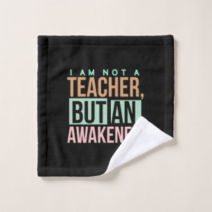 Toalha De Rosto Professora De Arte E Awakener