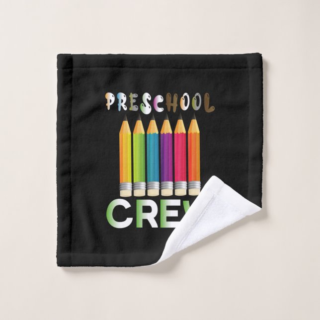 Toalha De Rosto Professora de Arte Pré-Escolar (Pano de lavar)