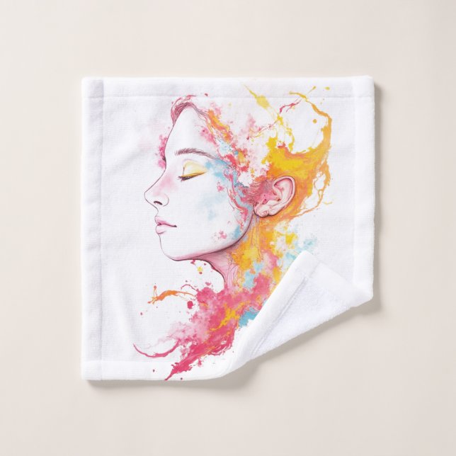 Toalha De Rosto Radiação interna (Pano de lavar)