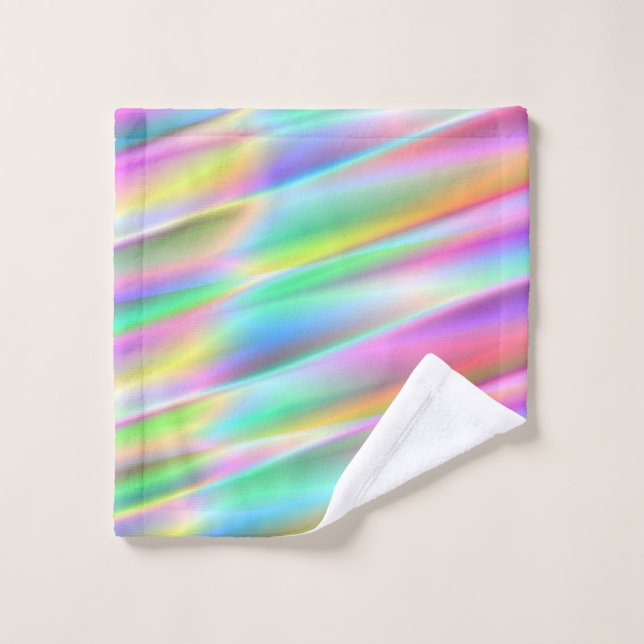 Toalha De Rosto Rainbow Rain (Pano de lavar)