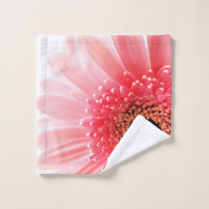 Toalha De Rosto Rosa Gerbera Daisy