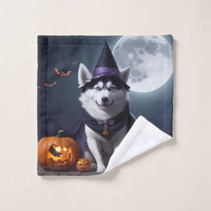 Toalha De Rosto Rouco Cão Aventura Aventura Moonlit Magic Spooky