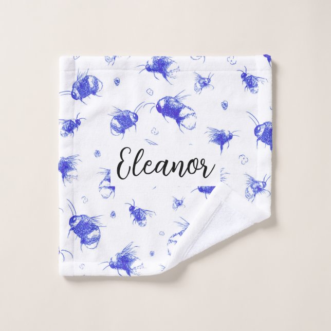 Toalha De Rosto Roupa de Lava de Presente com Nome Personalizado (Pano de lavar)