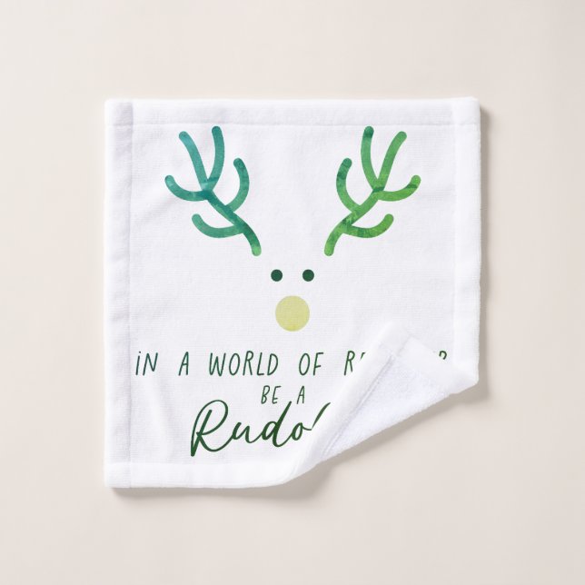 Toalha De Rosto Rudolph Wash Towel (Pano de lavar)