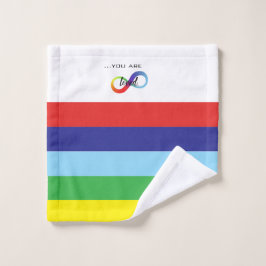 Toalha De Rosto Saco Infinity Orgulho LGBTQ+