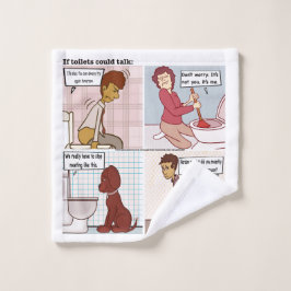 Toalha De Rosto Se Os Banheiros Pudessem Falar