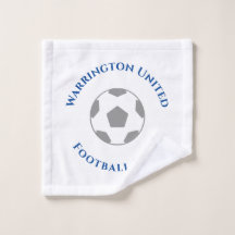 Seu nome de clube de futebol Wash Cloth
