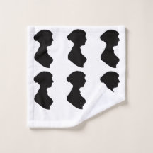 Silhueta de Jane Austen