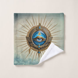 Toalha De Rosto Símbolo do olho do Egito,