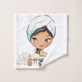 Toalha De Rosto SPA DAY Lava-roupa de aniversário