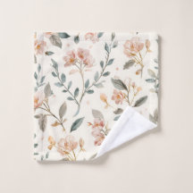 Suave Botânica Aquarela de Flor Silvestre Salvia N