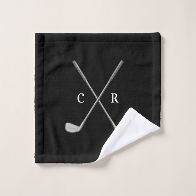 Toalha De Rosto Tacos de Golfe Personalizados (Pano de lavar)