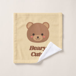 Toalha De Rosto Teddy Bear Wash Cloth
