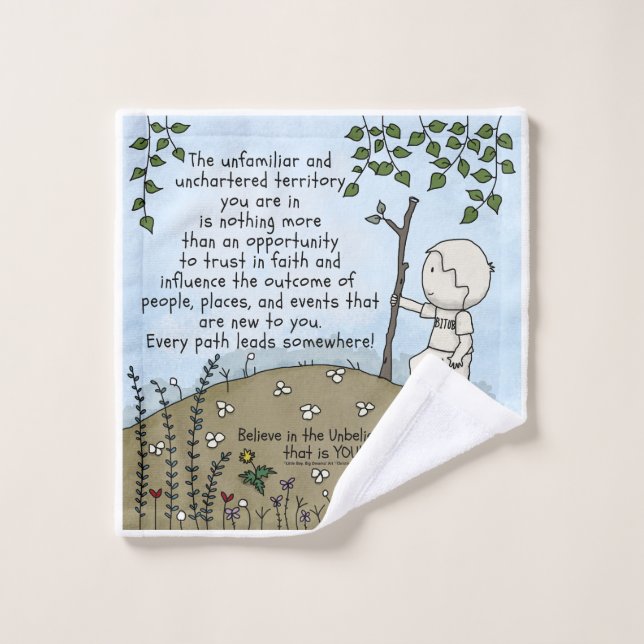 Toalha De Rosto Território Não Fretado (Pano de lavar)