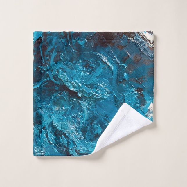 Toalha De Rosto Textura #12 de obra Horizonte (Pano de lavar)