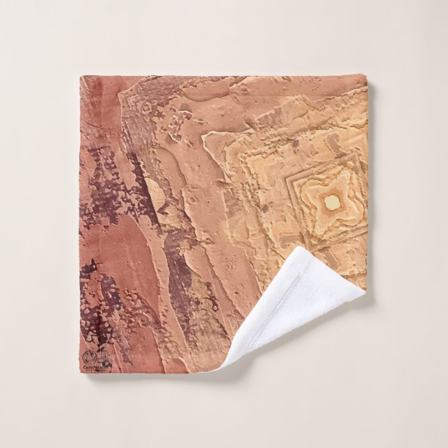 Toalha De Rosto Textura #18 de obra Horizonte (Pano de lavar)