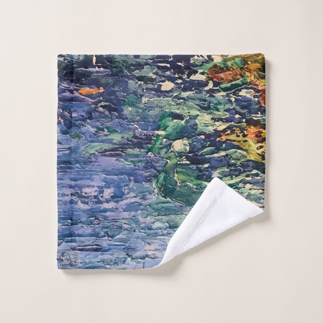 Toalha De Rosto Textura #22 de obra Amanecer (Pano de lavar)