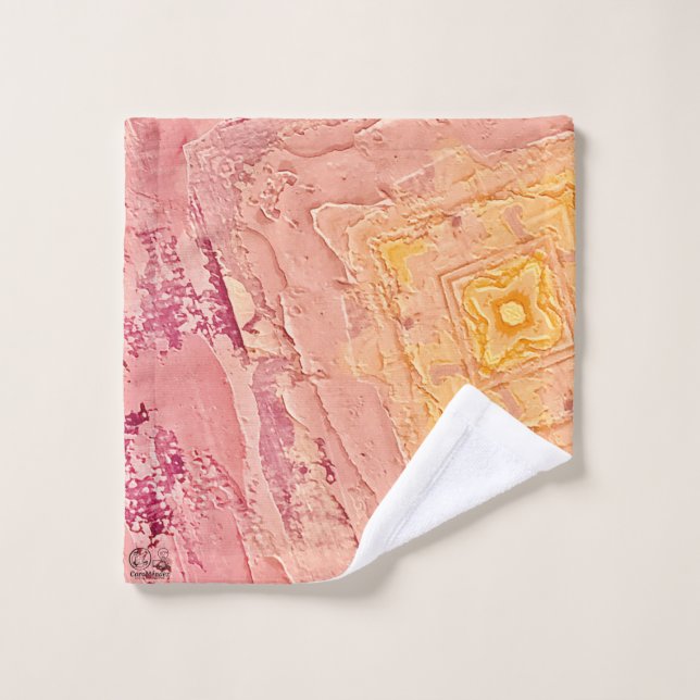 Toalha De Rosto Textura #30 de obra Horizonte (Pano de lavar)