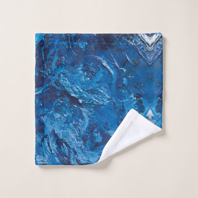 Toalha De Rosto Textura #8 de obra Horizonte (Pano de lavar)