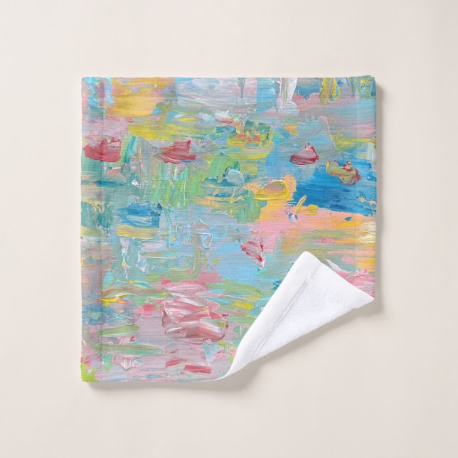 Toalha De Rosto The Garden of Delight clock  (Pano de lavar)