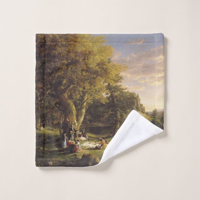 Toalha De Rosto Thomas Cole O Pic-Nic (Pano de lavar)