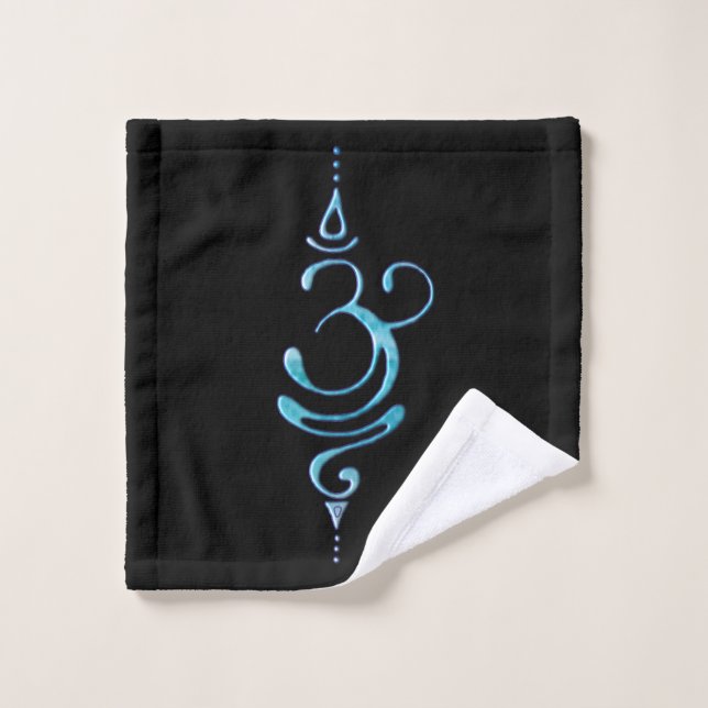 Toalha De Rosto Turquoise Breathe  (Pano de lavar)