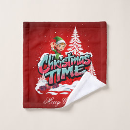 Toalha De Rosto Um elfo animado