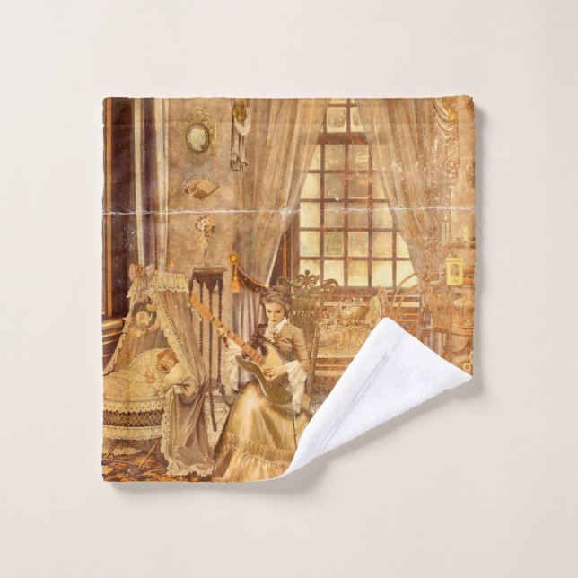Toalha De Rosto Victorian Lullaby (Pano de lavar)
