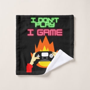 Toalha De Rosto Video Gamers: Eu não toco no jogo