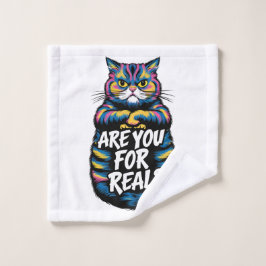 Toalha De Rosto Você É Um Gato Muito Engraçado.