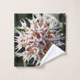 Toalha De Rosto White Showed Milkweed, Fotografia da Flor