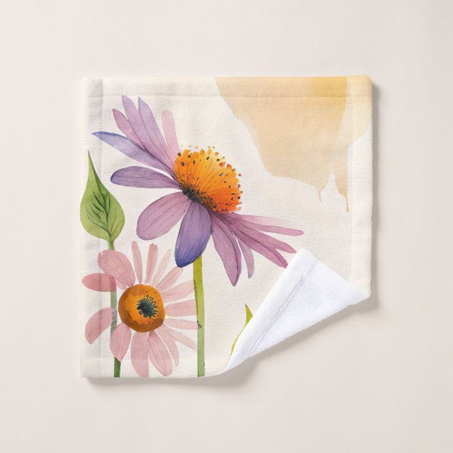 Toalha De Rosto Wild Flowers Caress  (Pano de lavar)