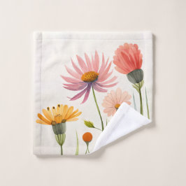 Toalha De Rosto Wild Flowers Caress