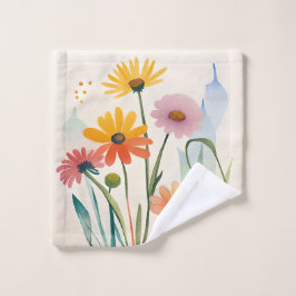 Toalha De Rosto Wild Flowers Caress