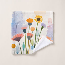 Toalha De Rosto Wild Flowers Caress