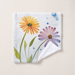 Toalha De Rosto Wild Flowers Caress