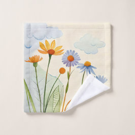 Toalha De Rosto Wild Flowers Caress