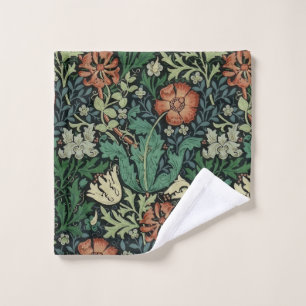 Toalha De Rosto William Morris Compton Floral Art Nouveau Pattern