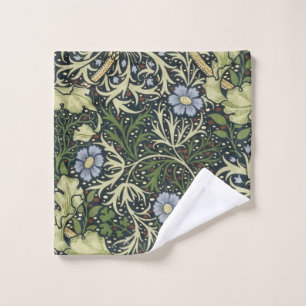 Toalha De Rosto William Morris Seaweed Pattern Floral Vintage Art