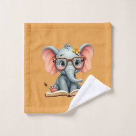 Toalha De Rosto Wise Baby Elephant