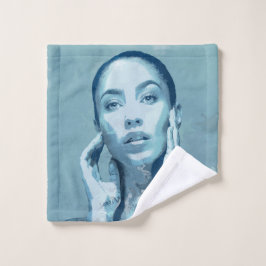 Toalha De Rosto "Woman in Blue"