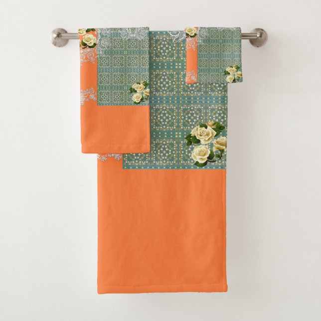 Toalha de vintagem romântica (Insitu)