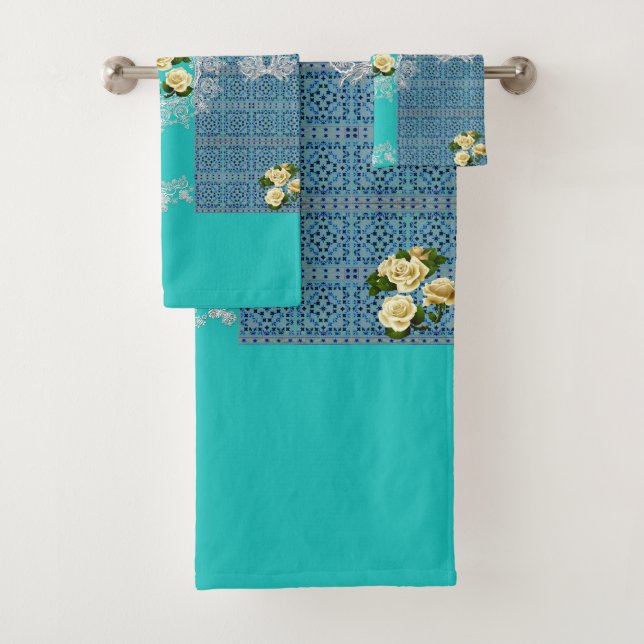 Toalha de vintagem romântica (Insitu)