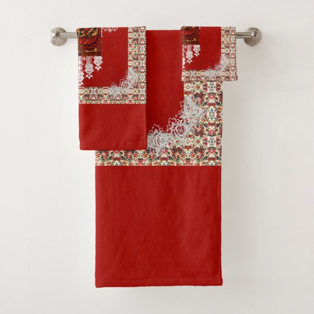 Toalha de vintagem romântica (Insitu)