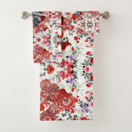 Toalha de vintagem romântica