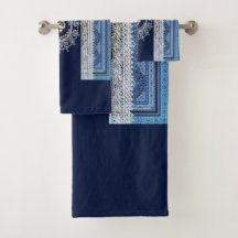 Toalha de vintagem romântica