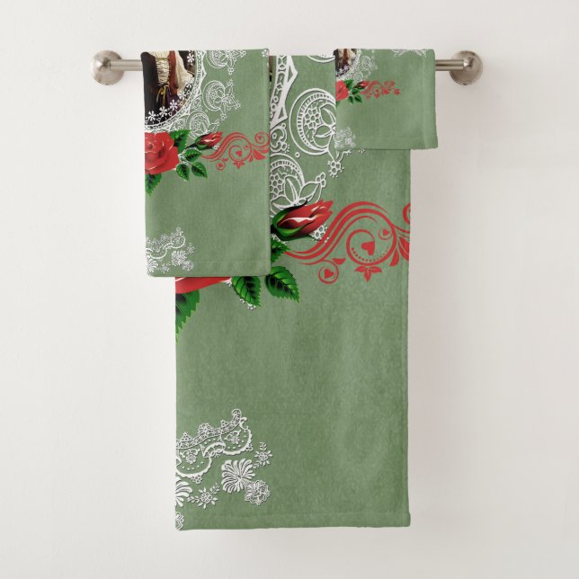 Toalha de vintagem romântica (Insitu)