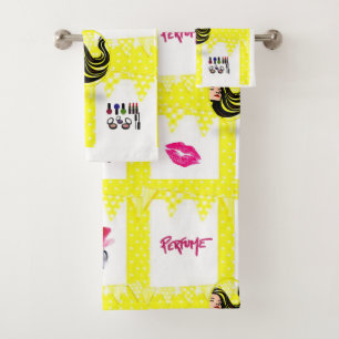 Toalha do Banheiro Define Perfume